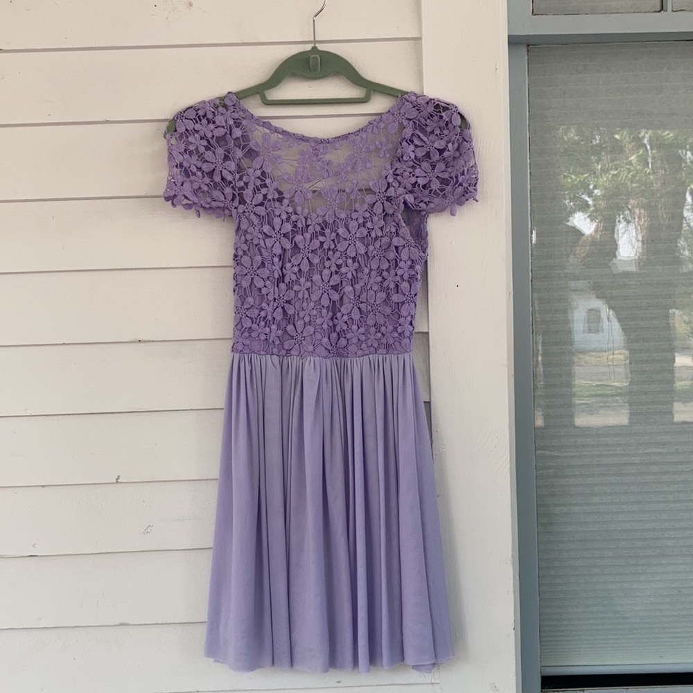 Xenia Boutique Dress - Lavender